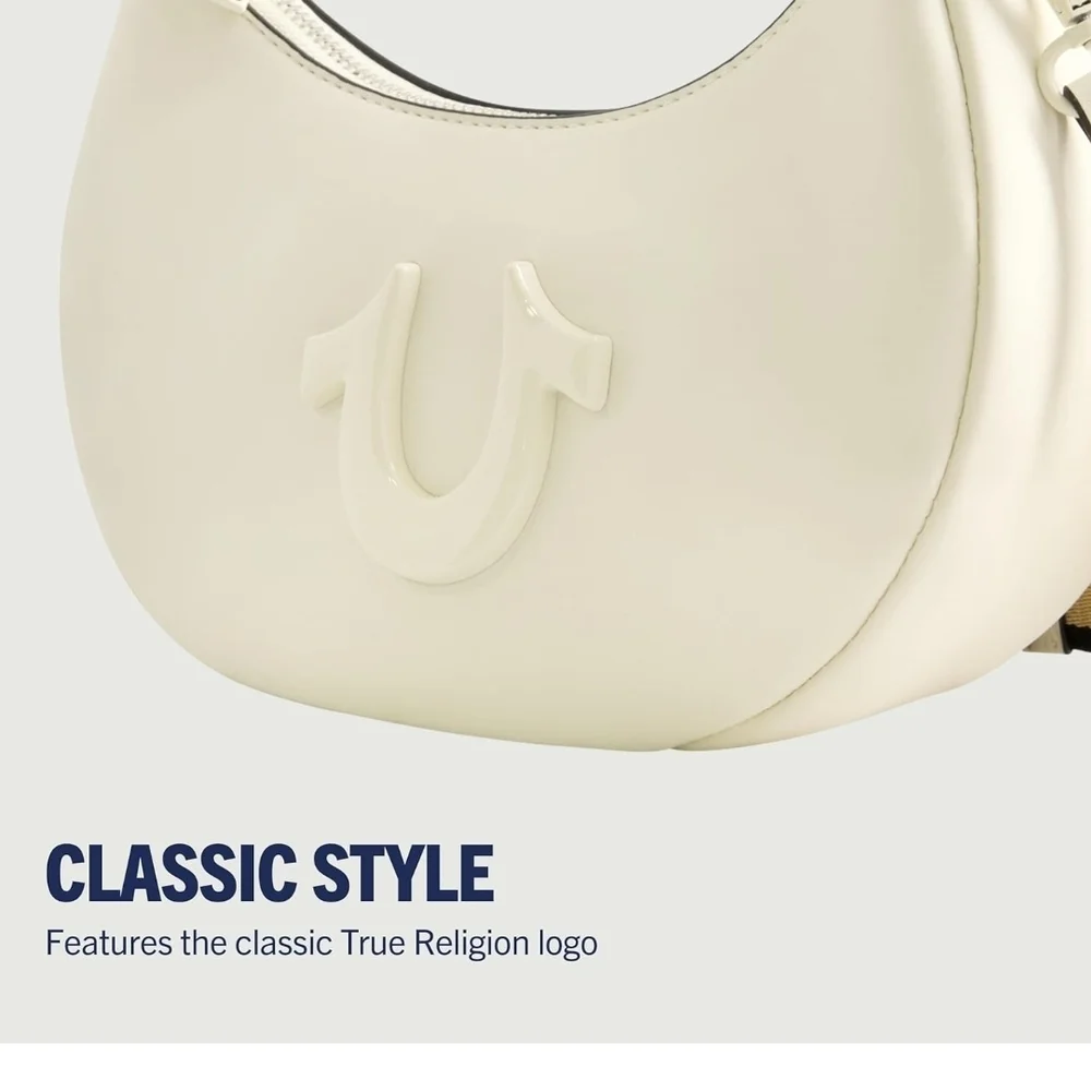 True Religion Crescent Hobo Bag